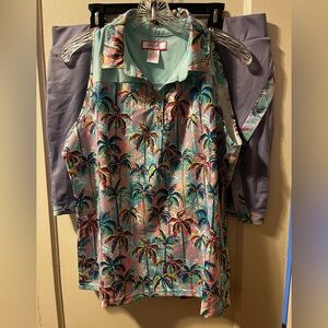 Stella Parker Golf Tank (L) and Skort (XL)